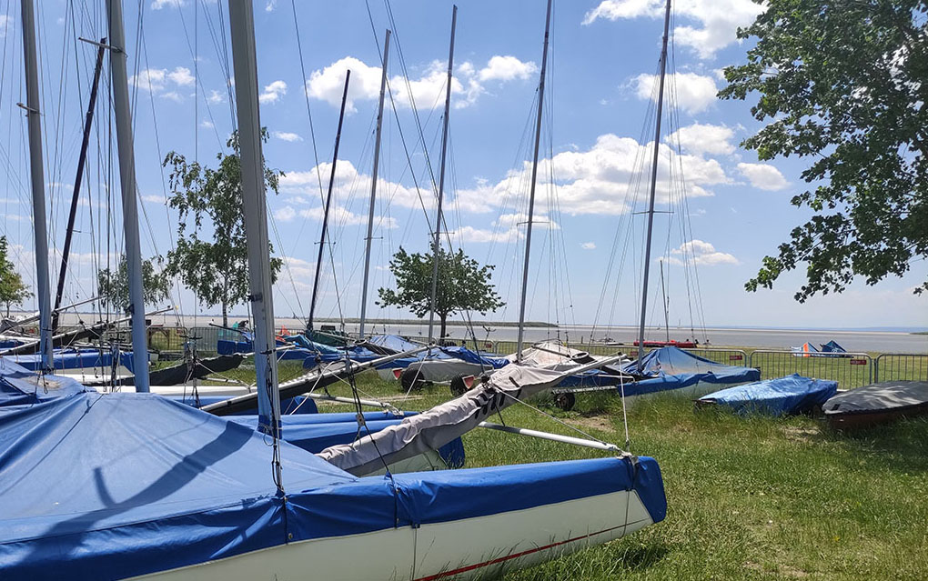 Trockenliegeplätze Neusiedlersee Breitenbrunn Bootsliegeplätze am Neusiedlersee in Breitenbrunn
